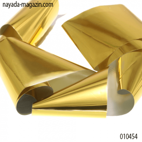 Фольга Nayada для дизайна ногтей Золотой рудник 70Х5 см