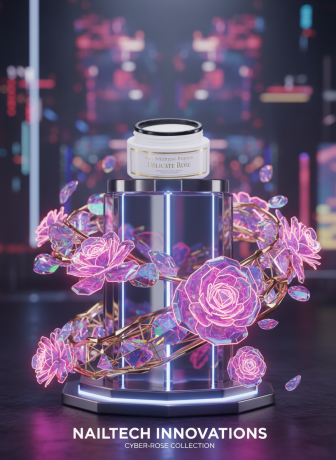 Акрил для наращивания ногтей Delicate Rose 36 г