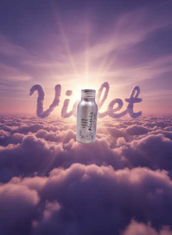 Мономер для ногтей Nayada фиолетовый Acrylic Violet Liquid с уменьшенным запахом объемом 50 мл