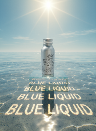 Мономер для ногтей Nayada голубой Acrylic Blue Liquid объемом 50 мл