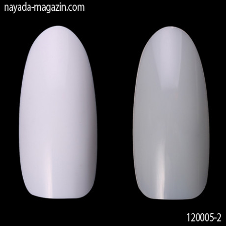Микс Набор миндалевидных типс Nayada Белый/Молочный 500шт/уп