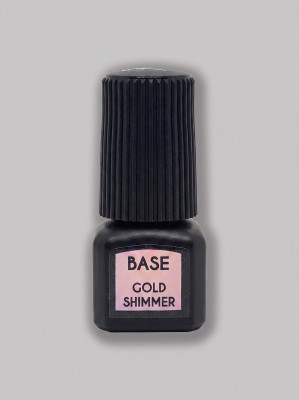 Базовый гель Nayada каучуковый Gold Shimmer 2 мл